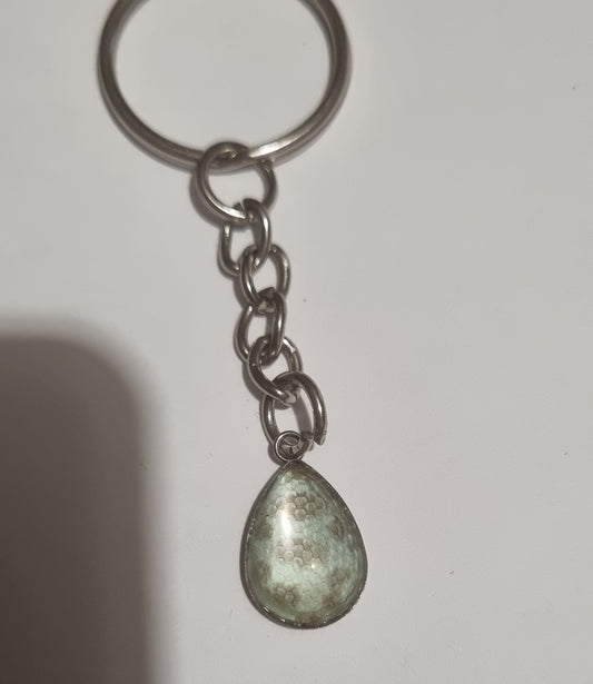 Small Handmade Snake Shed Pendants-Opal